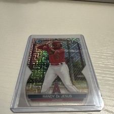 2023 Bowman - Chrome Prospects  Mojo Refractor #BCP-19 Randy De Jesus (RC)