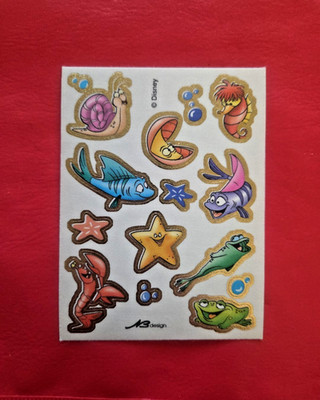  Seidensticker Disney Vintage 90er, Original Bogen  Stickeralbum Aufkleber