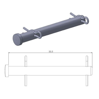 Moto-Master Bremsbelag Gleitstift (für: Husaberg FC 501 94-00 vorne )