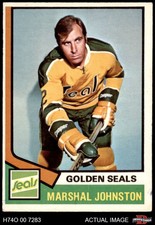 1974 O-Pee-Chee NHL #189 Marshall Johnston Golden Seals 3 - VG