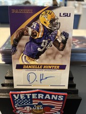 2015 PANINI LSU TEAM COLLECTION DANIELLE HUNTER RC AUTO- LSU- TEXANS