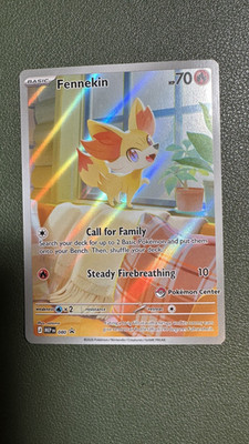 FENNEKIN 080 POKEMON CENTER EXCLUSIVE PROMO CHAOS RISING HOLO NM