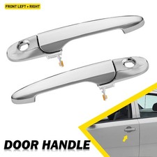 2-20PCS Front Chrome Exterior Door Handle For 2005-2009 Pontiac Solstice Replace