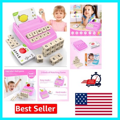 Cognitive Skills Development Toy - Letter & Arithmetic Learning Game for Kids