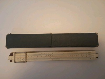 Rechenschieber Vintage Made in England - originalverpackt