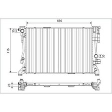 Radiateur Infiniti QX30