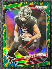 2025 Panini Prizm Kangaroo #198 Drake London 59/61 Falcons