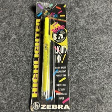 Vintage Zebra Zazzle Liquid Ink Highlighter NOS Made in Japan NIB RETRO
