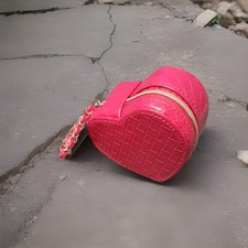 Heart Shaped Travel Jewellery Organiser