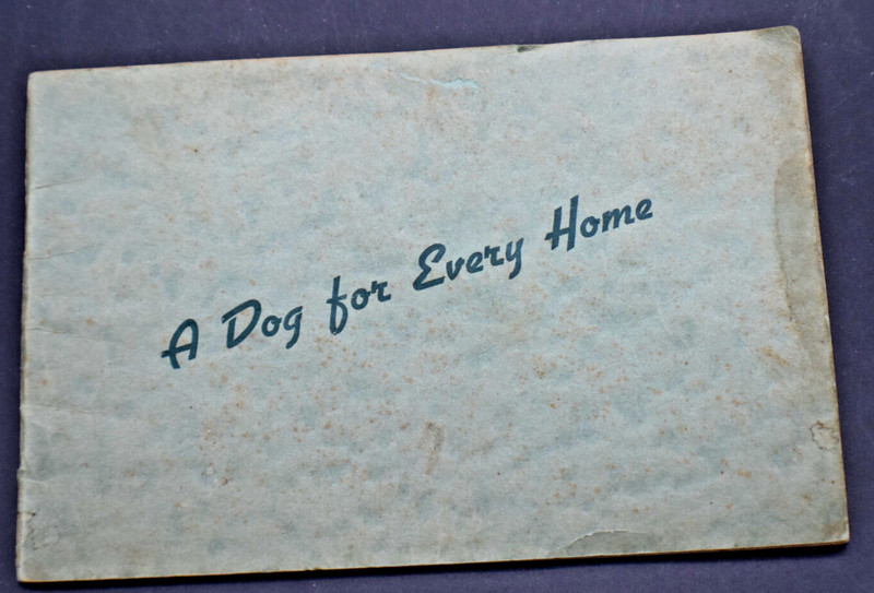 1935 A Dog for Every Home - Spratts Dog Biscuits