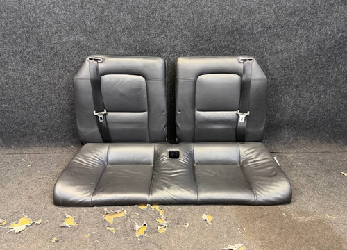 LEDER Rücksitzbank AUDI TT 8N Coupe Rückbank Sitz Ausstattung Soul SCHWARZ