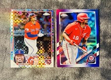 Josh Bell 2023 Topps Chrome SSP X-Fractor Refractor 2021 Chrome Purple Refractor