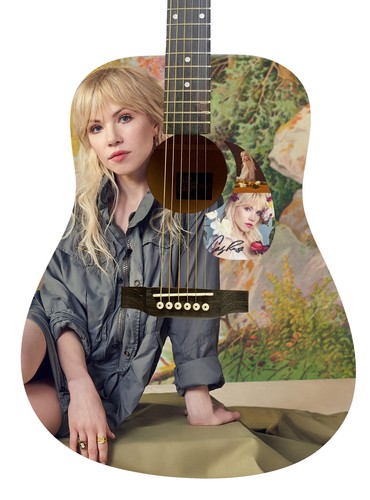 Carly Rae Jepsen Autographed Signed Acoustic Custom Photo Guitar ACOA