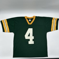 Vtg Logo Athletic Green Bay Packers Brett Favre Jersey Mens Large L Football NFL