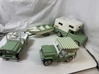 Vintage Used Tonka 1963 "Outdoor Living" set #2140 Seafoam Green Near Complete