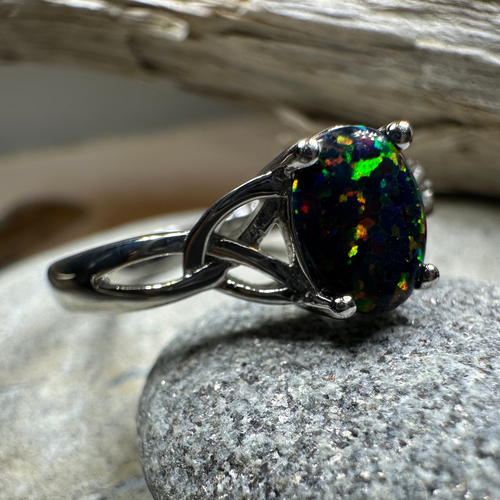 Celtic Ring Trinity Knot Irish Scottish Welsh Promise Ladies Ring 925 - Picture 3 of 6