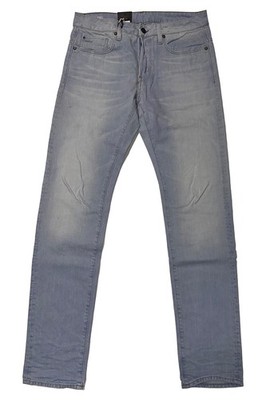 G-STAR Herren Jeans hellblau 3301 Slim Denim UVP 80£
