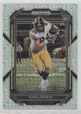 2023 Panini Prizm Draft Picks Mojo Prizm 15/25 Sam LaPorta #160 Rookie RC qf8