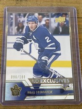 2016-17 Upper Deck Series 2 Matt Hunwick #425 UD EXCLUSIVES /100