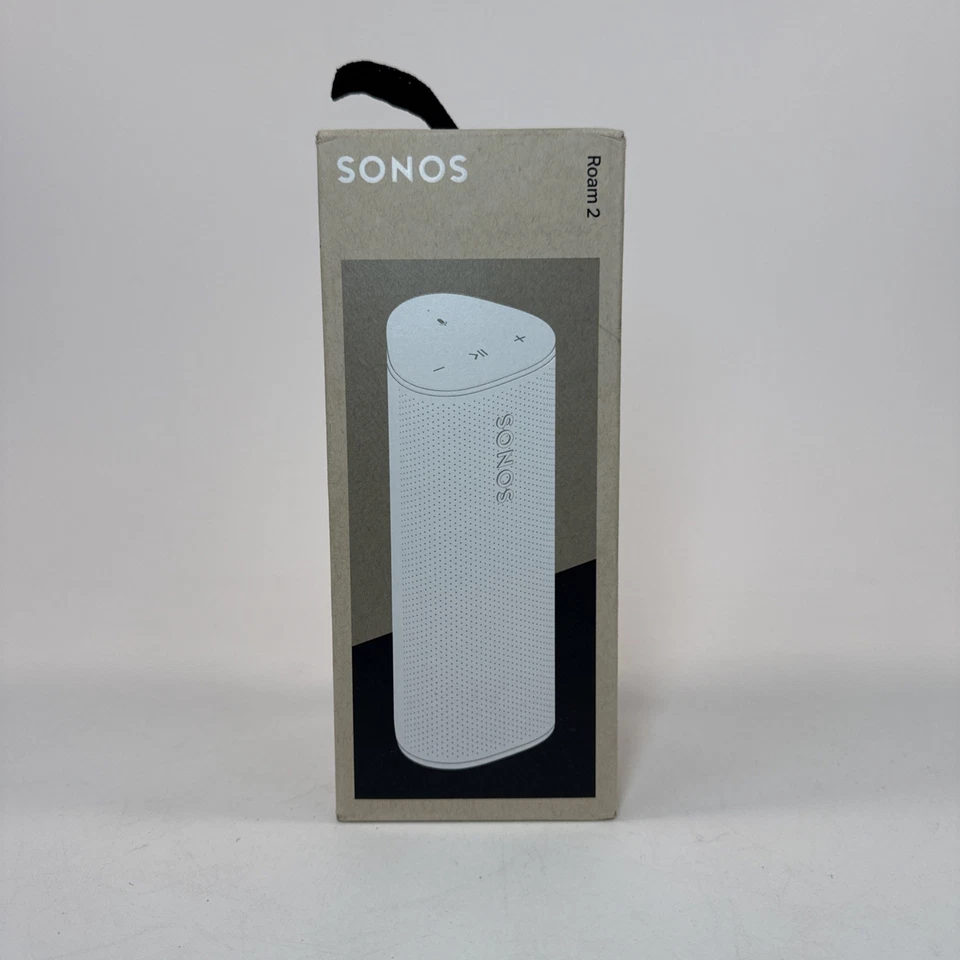Sonos Roam 2 Tragbarer Wasserdichter Smart Lautsprecher - Lunar White