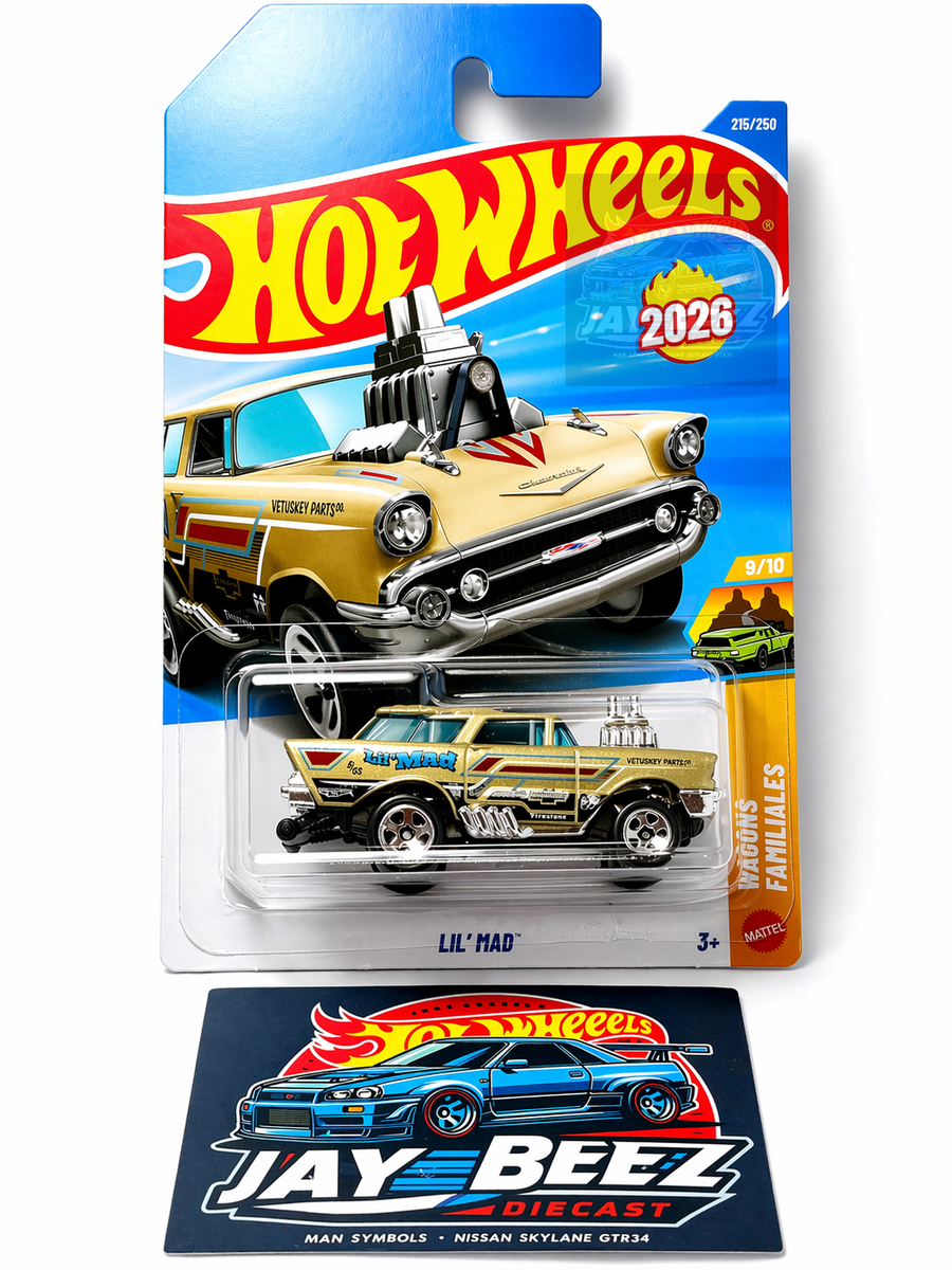 HSW MAD FUZZ Litmited Edition ナンバー86 Hot Wheels 2026 NEW Case K Lil Mad LC (Promo Combine Shipping) | eBay
