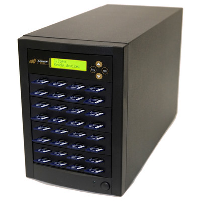 1 to 31 SD / MicroSD Duplicator - Secure Digital TF Memory Copier/Eraser 35MBps