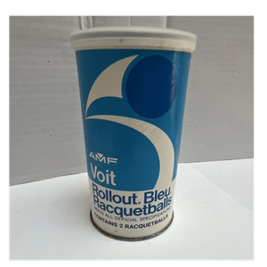 AMF Voit Rollout Bleu Racquetballs Canister, 2 Balls, RBB 30 G