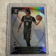 2024-25 Panini Totally Certified - Rookies Stephon Castle #167 Mirror  RC spurs 