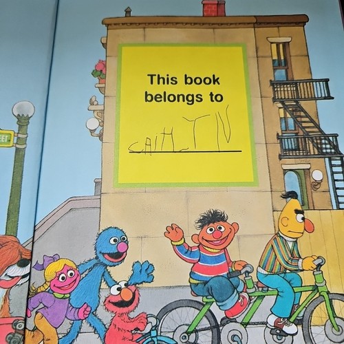 1989 Vintage HC Vol 15 On My Way With Sesame Street SUMMER ,FALL ,WINTER,SPRING - Picture 4 of 5