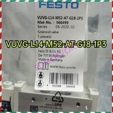 NEW 1PCS Festo VUVG-L14-M52-AT-G18-1P3 Solenoid Valve 566499 Free Shipping ###