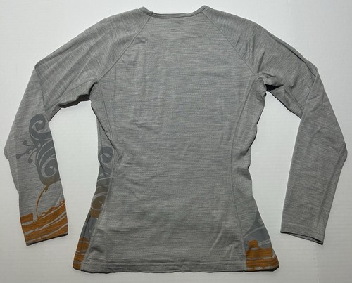 Icebreaker Pullover Damen Größe M Bodyfit 200 Merinowolle Thermo Baselayer - Bild 6 von 8