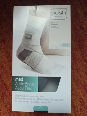 med Knöchelorthese Aequi Flex Push braces, Gr. 1 rechts, wenig getragen TOP