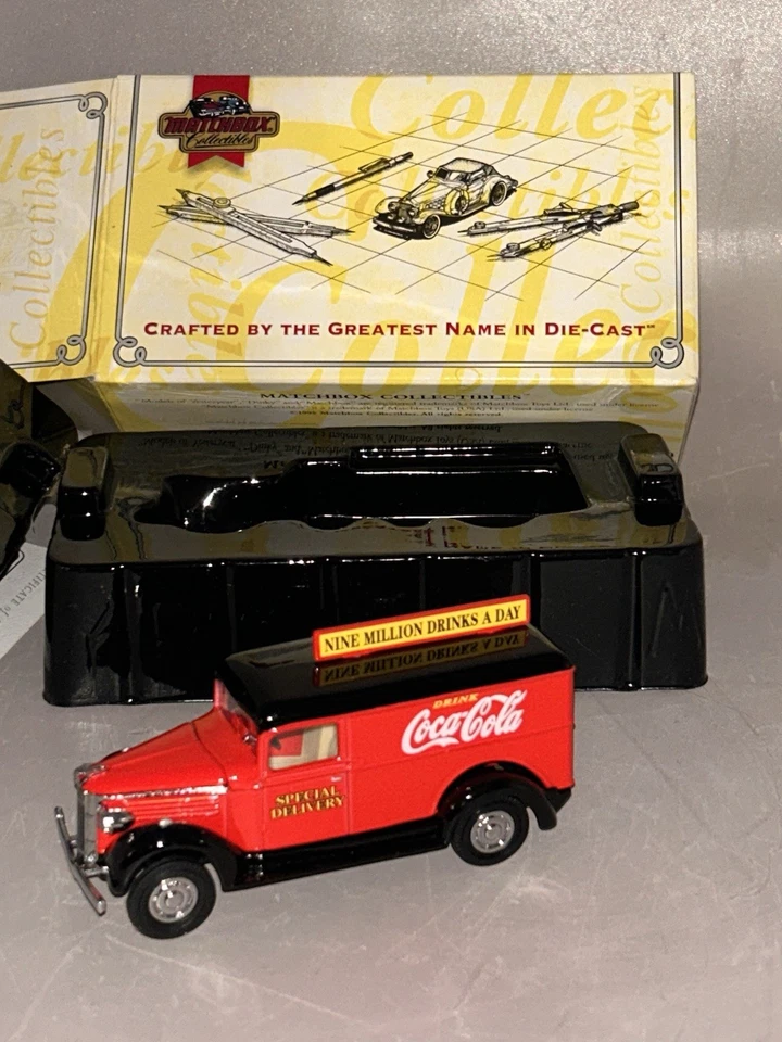 Matchbox oggetti da collezione del passato / YPC02-M 1937 GMC furgone ""Coca Col - Immagine 2 di 4