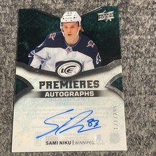 2018-19 Upper Deck Ice - Ice Premieres Autographs 2019-20 Upper Deck Ice Update