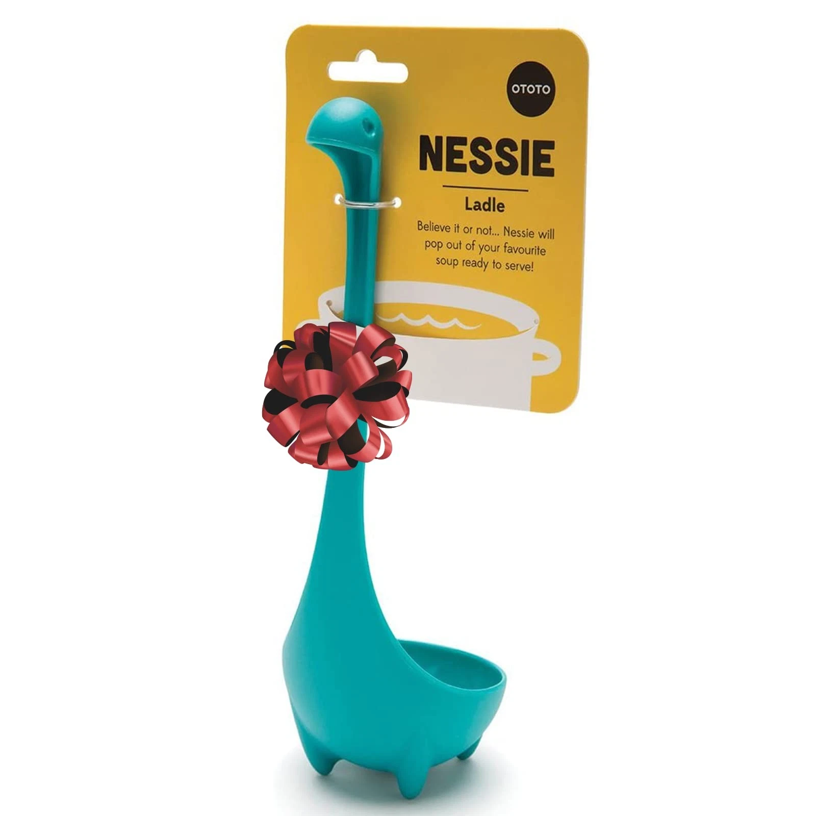 OTOTO The Original Nessie Ladle - Soup Ladle, Cute Gifts, Pack of 1, Blue