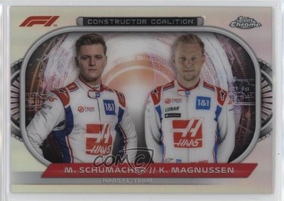 2022 Chrome Formula 1 Constructor Coalition Mick Schumacher Kevin Magnussen 07rd