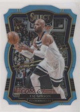 2017 Panini Select Premier Level Light Blue Die-Cut Prizm 155/185 Taj Gibson 9ja
