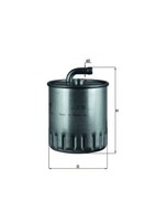Neu - Mahle KL179 Kraftstofffilter FüR MERCEDES-BENZ