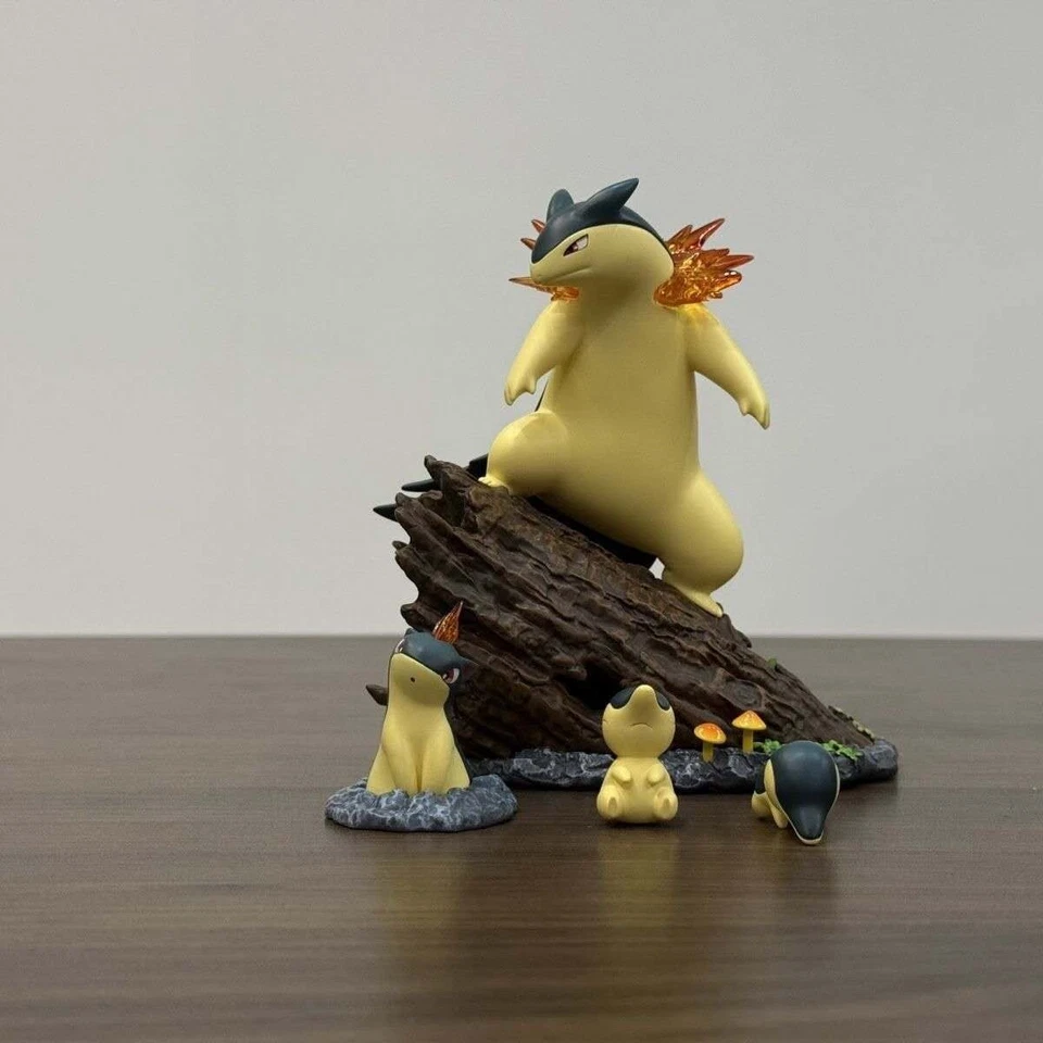 13cm Pokemon Typhlosion Figur PVC Statue Action Modell Spielzeug Sammlung - Bild 3 von 3