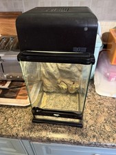 Exo Terra Nano Tall Terrarium & Light Hood With Bulb 20x20x30cm WxDxH