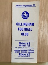 GILLINGHAM v LINCOLN CITY, 23/03/1963, DIVISION 4, EXCELLENT CONDITION