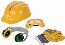Toy Helmet, Earmuffs  Accessories Tools - Theo Klein