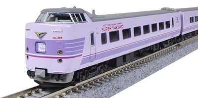 KATO 10-1937 381 Series Super Yakumo 4-Car N Scale Train Set New