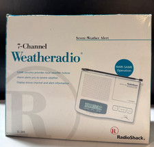 RadioShack Weather Radio Alert System 7-Channel Specific Area 12-249