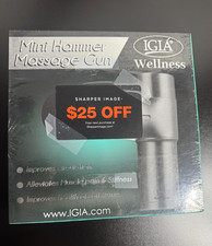 IGIA Wellness Mini Hammer Massage Gun - Black...