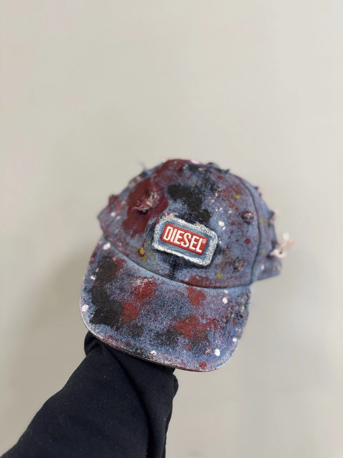Casquette Diesel très folle streetwear très rare chapeau décontracté denim