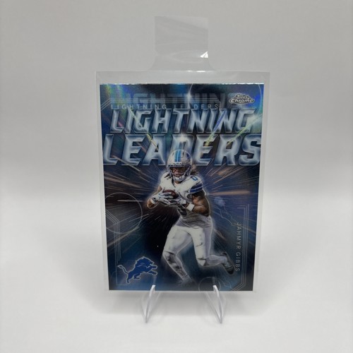 2025 Topps Chrome Jahmyr Gibbs Base (RAW)