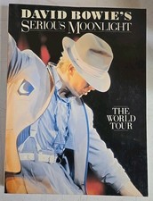 David Bowie Serious Moonlight The World Tour 1984 Doubleday Softcover Book
