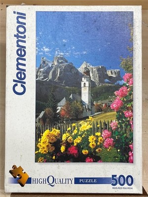 500 Pieces Jigsaw Puzzle, Clementoni, ''Dolomiten, Italien''