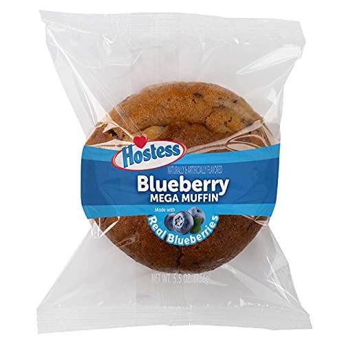 Paquete Variedad Hostess Jumbo Muffins | Arándano, Plátano, Doble Chocolate | 5 OZ - Imagen 6 de 6
